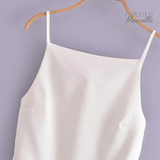 Blusa de Alça Fina Frente Única Manoelle