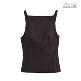 Blusa Regata Frente Única Gabrielle