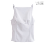 Blusa Regata Frente Única Gabrielle